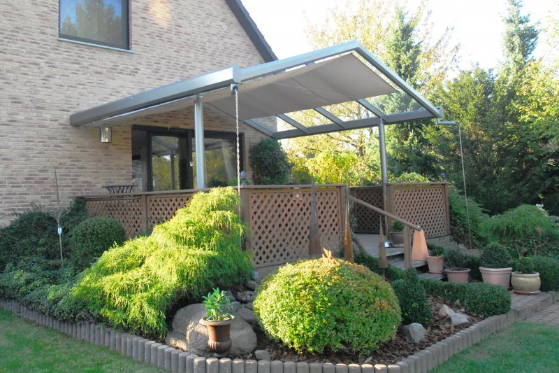 Überdachung bauen in Bremen. Terrassenüberdachung.